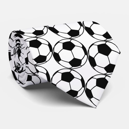 Fußball-Krawatte Krawatte (Gerollt)