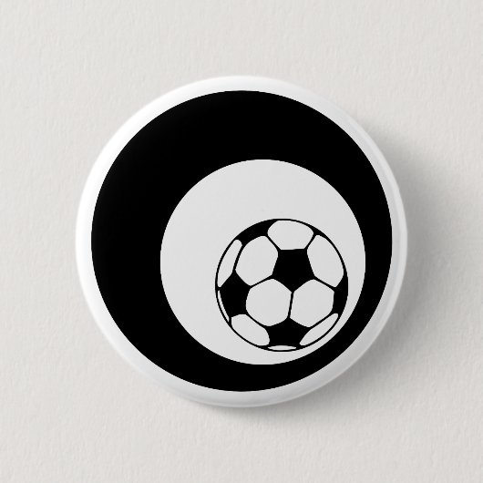 Fußball. Kreise. Button (Vorderseite)