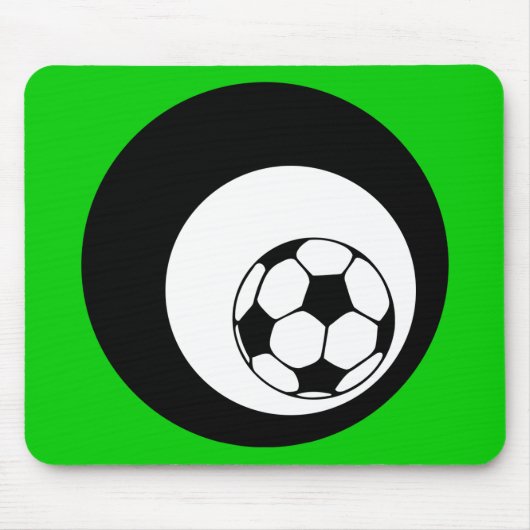 Fußball : Kreise : Mousepad (Vorne)