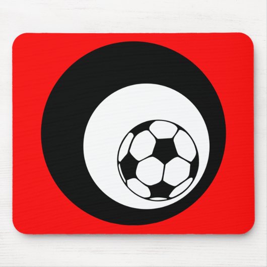 Fußball : Kreise : Mousepad (Vorne)
