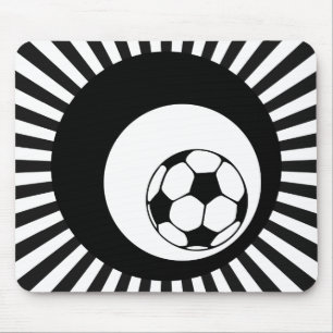 Fußball : Kreise : Mousepad