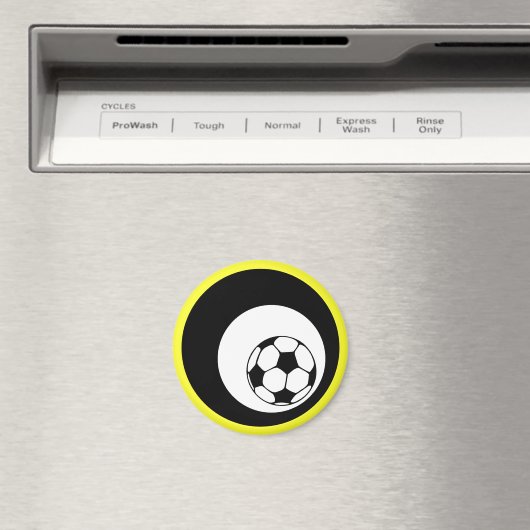 Fußball : Kreisverkehr: Magnet (In Situ (Geschirrspüler))