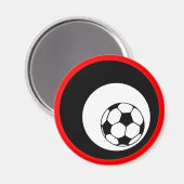 Fußball : Kreisverkehr: Magnet (Vorderseite/Rückseite)