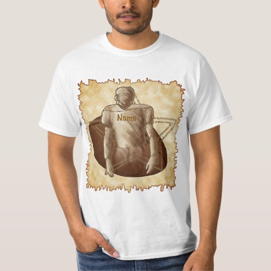 Fußball Krieger T-Shirt (Vorderseite)