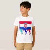Fußball Kroatien T-Shirt (Vorne ganz)
