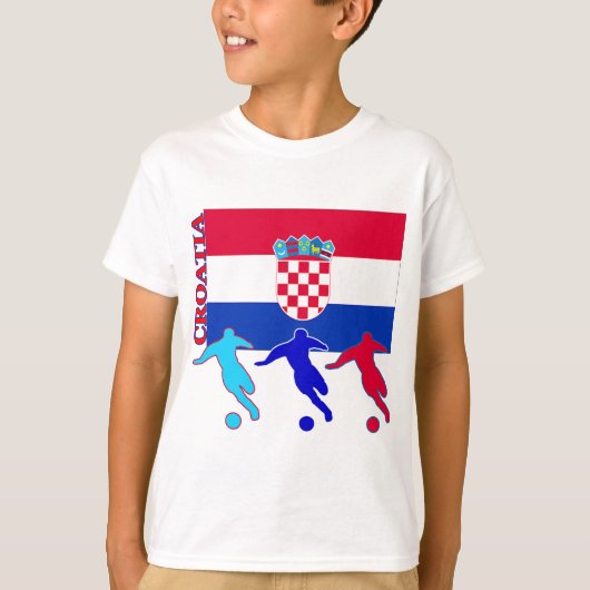 Fußball Kroatien T-Shirt (Vorderseite)