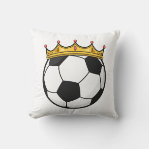 Fußball-Kronqueen Kissen