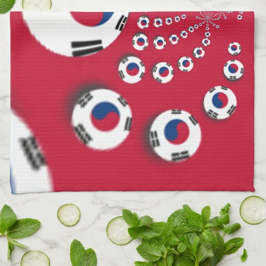 Fußball. Küchentuch (Gefaltet)