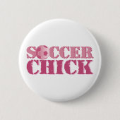 Fußball-Küken Button (Vorderseite)