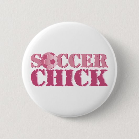 Fußball-Küken Button (Vorderseite)