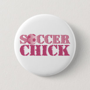 Fußball-Küken Button