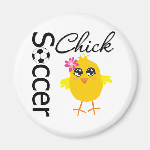 Fußball-Küken Magnet