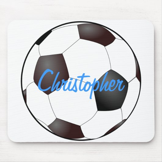 Fußball - kundengerecht mousepad (Vorne)