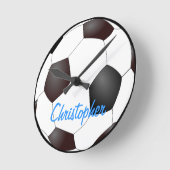 Fußball - kundengerecht runde wanduhr (Winkel)