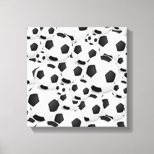 Fußball-Kunst Leinwanddruck