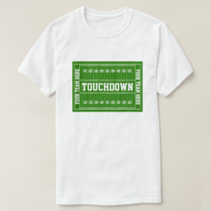 Fußball-Landung Ihr Text T-Shirt