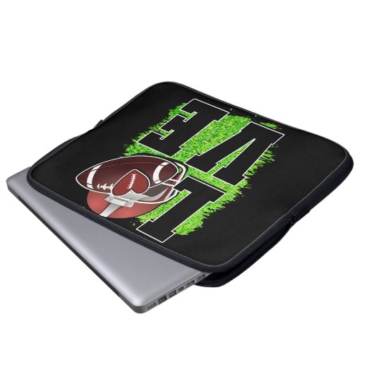 Fußball-Laptop-Case Laptopschutzhülle (Vorne Knopf)