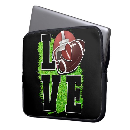 Fußball-Laptop-Case Laptopschutzhülle (Vorderseite Links)