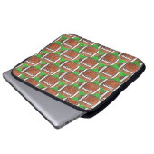 FUSSBALL Laptop-Hülse Laptopschutzhülle (Vorne Knopf)