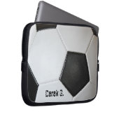 Fußball-Laptop-Sieb Laptopschutzhülle (Vorne Rechts)
