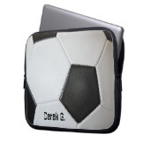 Fußball-Laptop-Sieb Laptopschutzhülle (Vorderseite Links)