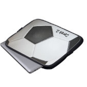 Fußball-Laptop-Sieb Laptopschutzhülle (Vorne Knopf)