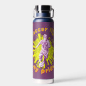 Fußball Leben Mein Stolz Trinkflasche (Rückseite)