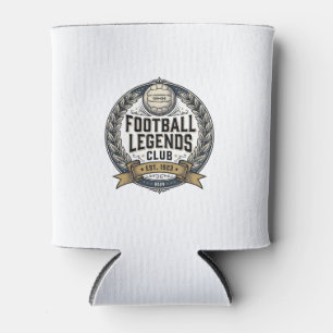 Fußball-Legenden-Club Vintage-Fußball-Trikot-Desig Dosenkühler