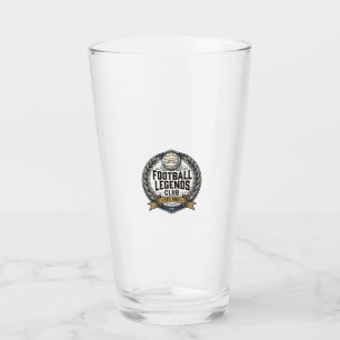 Fußball-Legenden-Club Vintage-Fußball-Trikot-Desig Glas