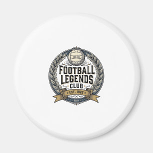 Fußball-Legenden-Club Vintage-Fußball-Trikot-Desig Magnet
