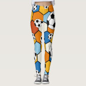 Fußball Leggings (Vorderseite)