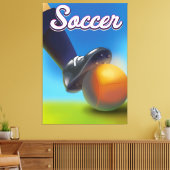 Fußball Leinwanddruck (Insitu (Wohnzimmer))