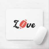 Fußball-Liebe Mousepad (Mit Mouse)