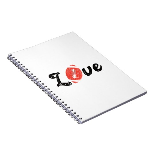 Fußball-Liebe Notizblock (Rechte Seite)