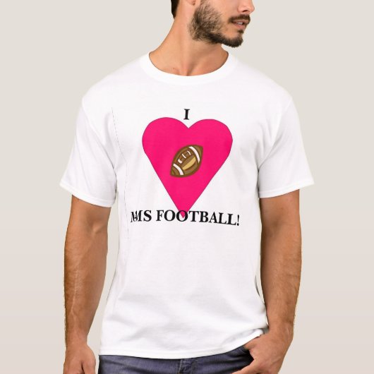 Fußball-Liebe T-Shirt (Vorderseite)