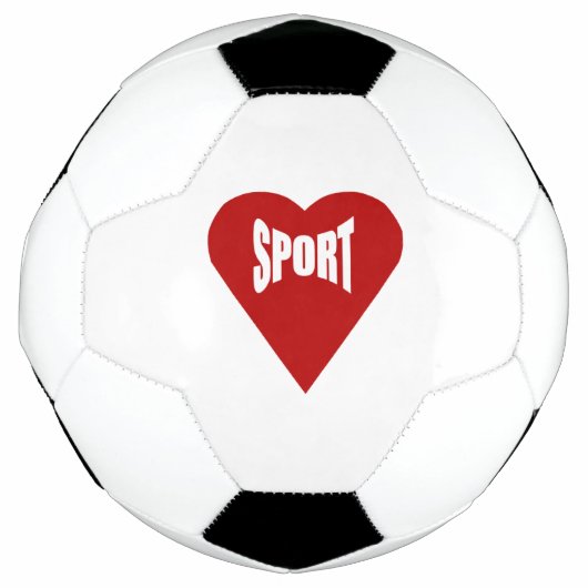 Fußball-Liebesball Fußball (Vorderseite)
