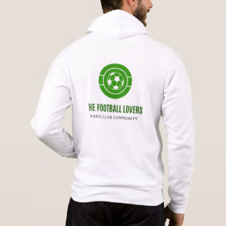 Fußball-Liebhaber Zip-Jacke Hoodie