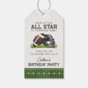 Fußball Little AllStar Touchdown Geburtstagsfavori Geschenkanhänger