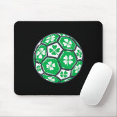 Fußball Ll Irland Shamrock Irischer St Patricks Da Mousepad (Mit Mouse)