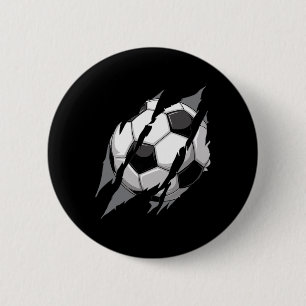 Fußball Ll Kralle Markierung Reißen Kratzer Cool G Button