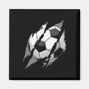 Fußball Ll Kralle Markierung Riss Kratzer Cool Spi Magnet