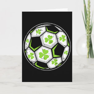 Fußball Ll Shamrock St Patricks Day Klee Sport Bo Karte