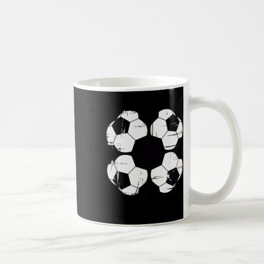 Fußball Ll Shamrock Vierblattklee St Patricks Da Kaffeetasse (Rechts)