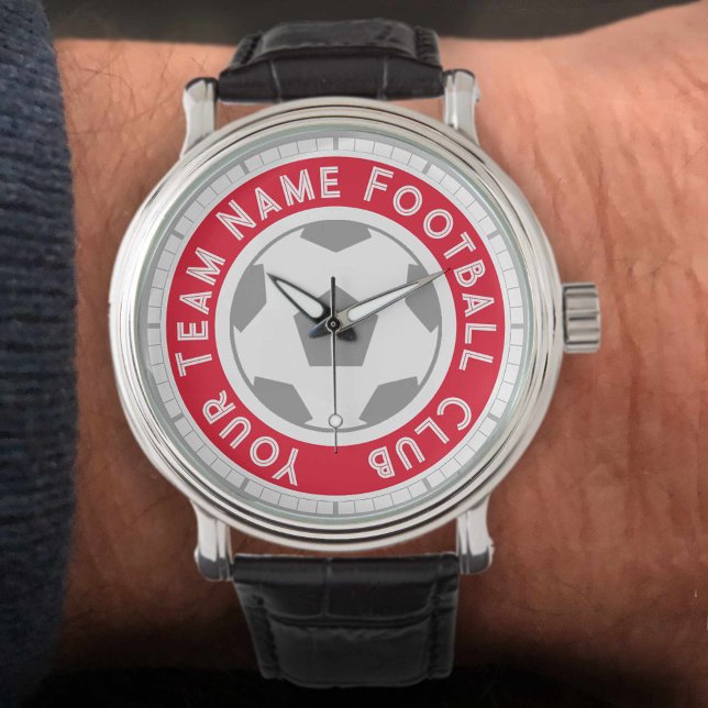Fußball-Lüfter oder Fußball-Unterstützer Armbanduhr (Von Creator hochgeladen)
