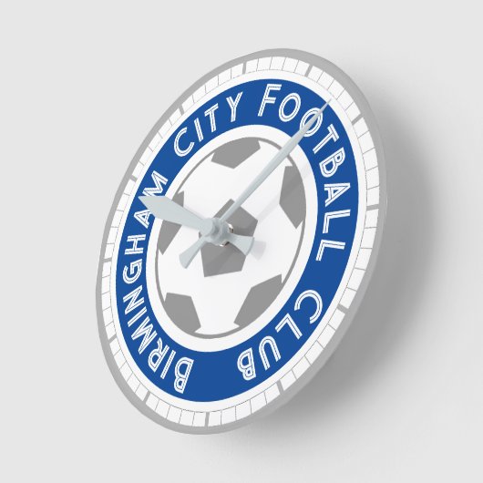 Fußball-Lüfter oder Fußball-Unterstützer Runde Uhr (Winkel)