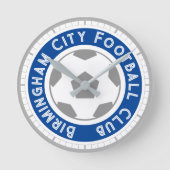 Fußball-Lüfter oder Fußball-Unterstützer Runde Uhr (Vorderseite)