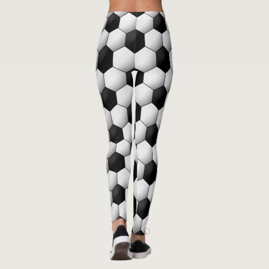 Fußball-Lüfterdesign Leggings (Rückseite)