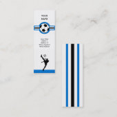 Fußball: Luftstar Mini Visitenkarte (Vorne/Hinten)