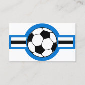 Fußball: Luftstar Visitenkarte (Rückseite)
