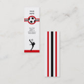 Fußball: Luftstern Mini Visitenkarte (Vorne/Hinten)